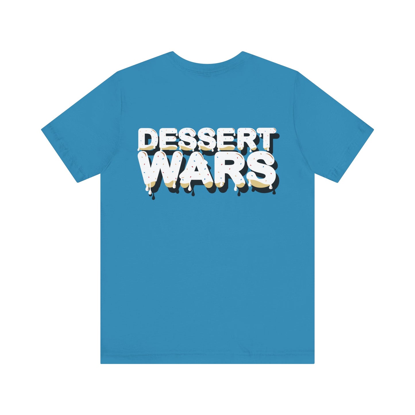 Dessert Wars Logo - Unisex Jersey Short Sleeve Tee