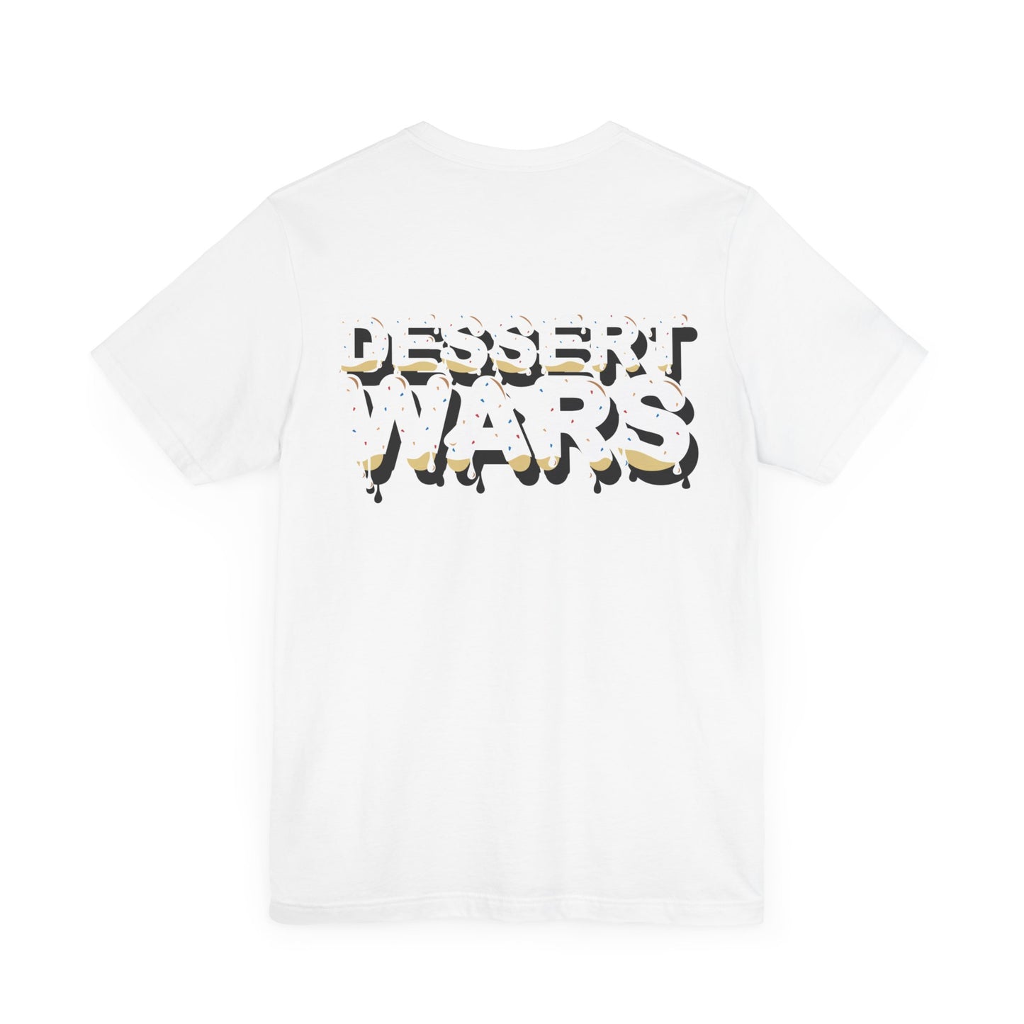 Dessert Wars Logo - Unisex Jersey Short Sleeve Tee